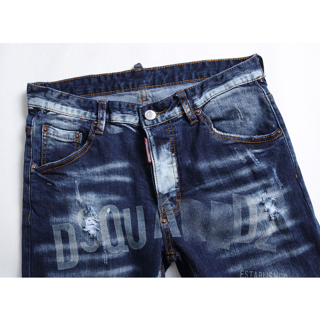 New-DSQ2 24SS printing Jeans