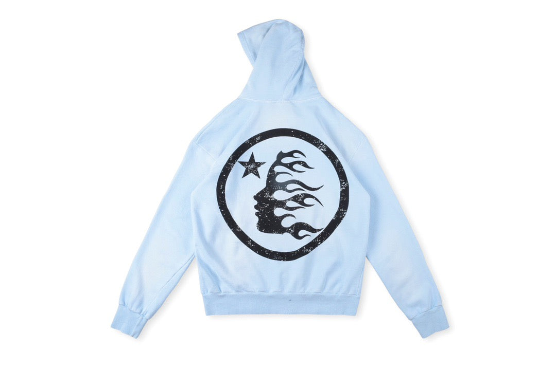 Hellstar Studios Blue Hoodie New