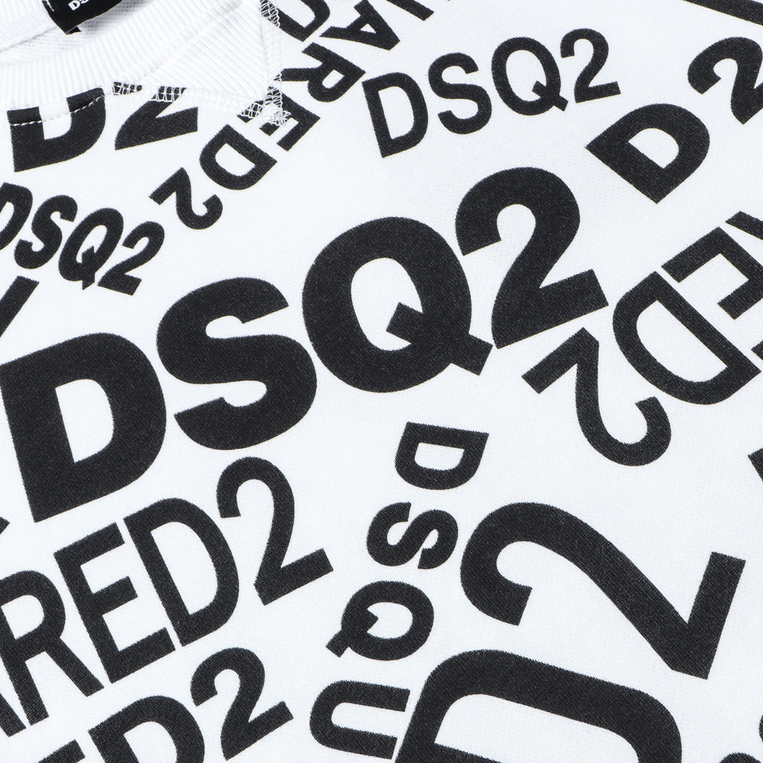 New-DSQ2 2024ss printing sweatshirt