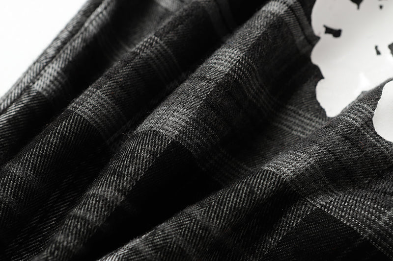 Denim Tears kapok Flower Pattern Long Sleeved Shirt