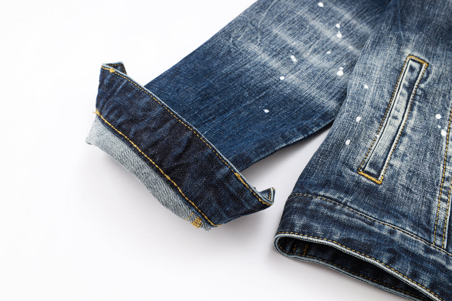 New-DSQ2 2025ss Man Denim Jacket