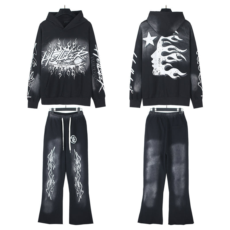 Hellstar Studios New Hoodie and Pants Set