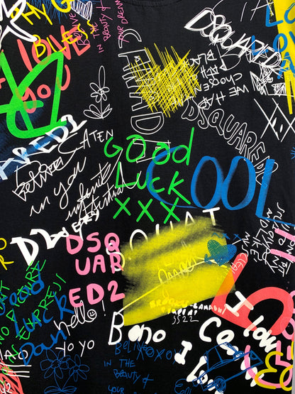 New-D2 Graffiti 2024ss T-shirt