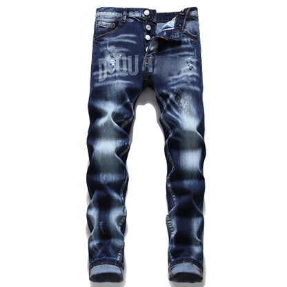 New-DSQ2 24SS printing Jeans