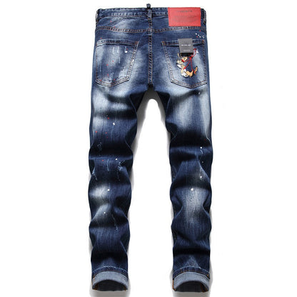 New-DSQ2 Multiple Hole posts Jeans