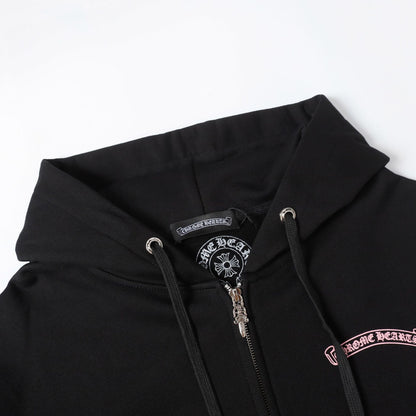 Chrome Hearts New Zip Up Hoodie 8660