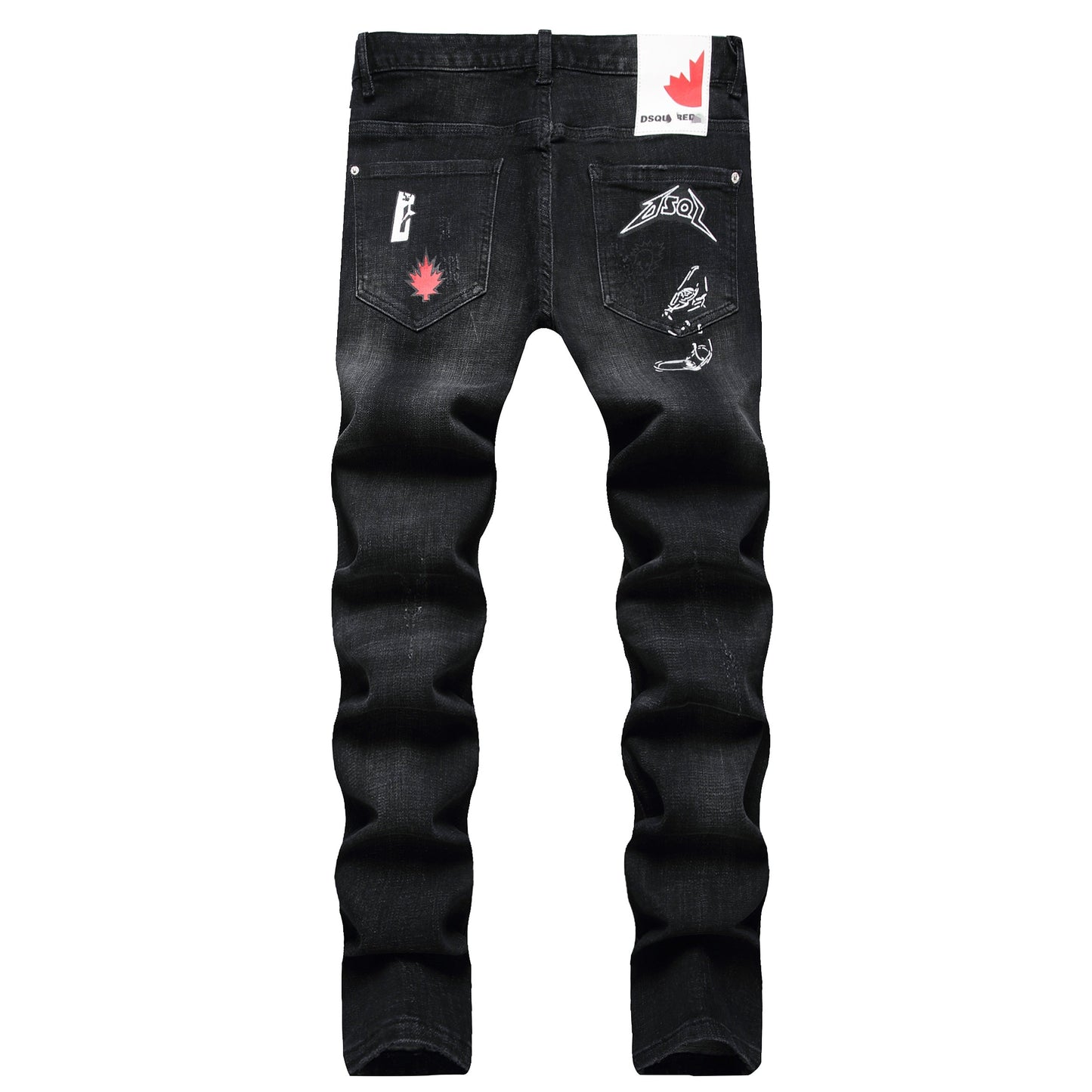 New-DSQ2 hot diamond embroidery Jeans