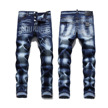 New-DSQ2 24SS printing Jeans