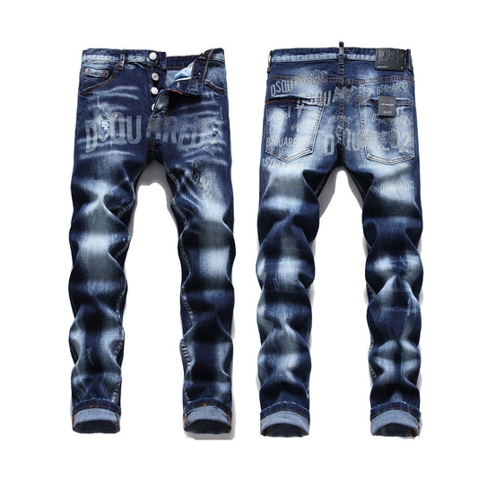 New-DSQ2 24SS printing Jeans