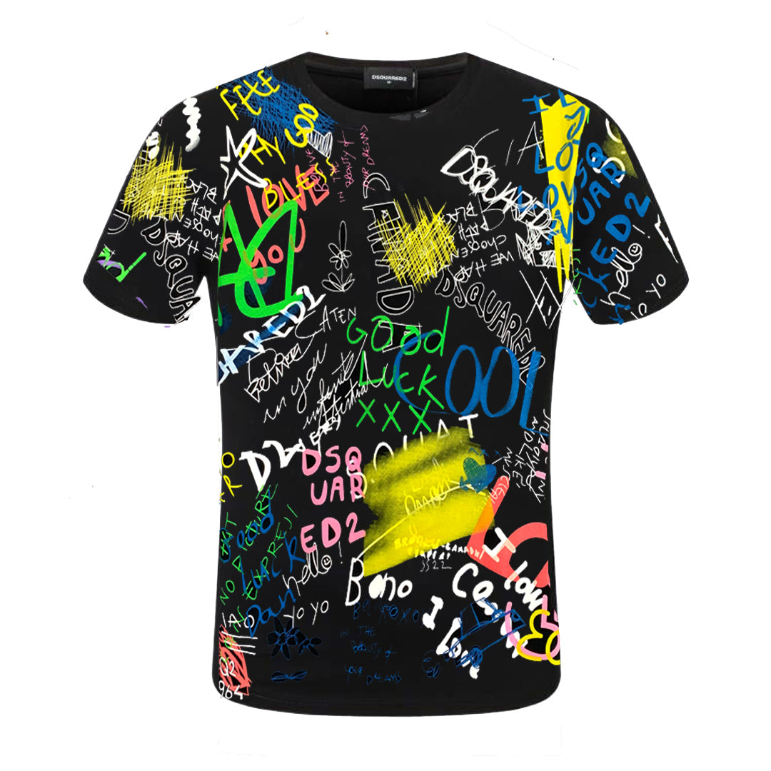 New-D2 Graffiti 2024ss T-shirt