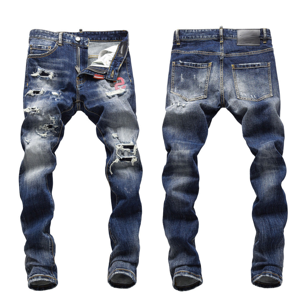 New-DSQ2 Hole 2024ss Jeans