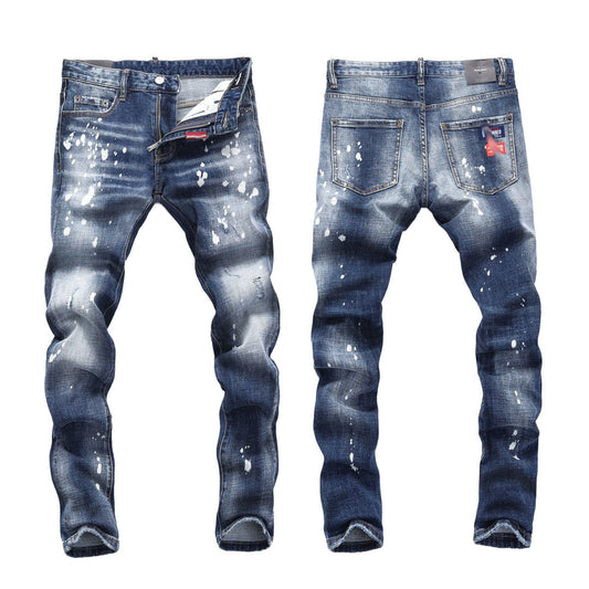 New-DSQ2 Ink splash 2024ss Jeans