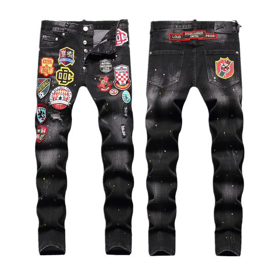 New-DSQ2 24ss printing Jeans