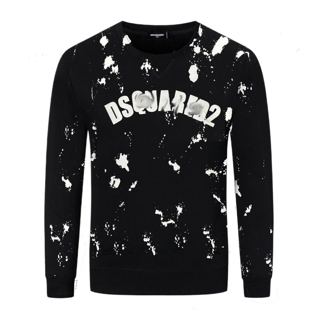 New-DSQ2 2024ss Black Sweatshirt