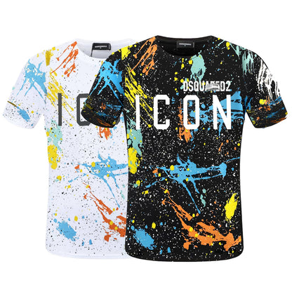 New-D2 Print 2025ss T-shirt