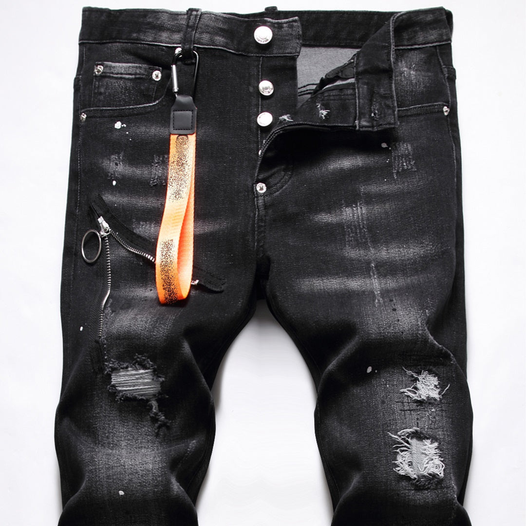 New-DSQ2 Cowboy feet Jeans