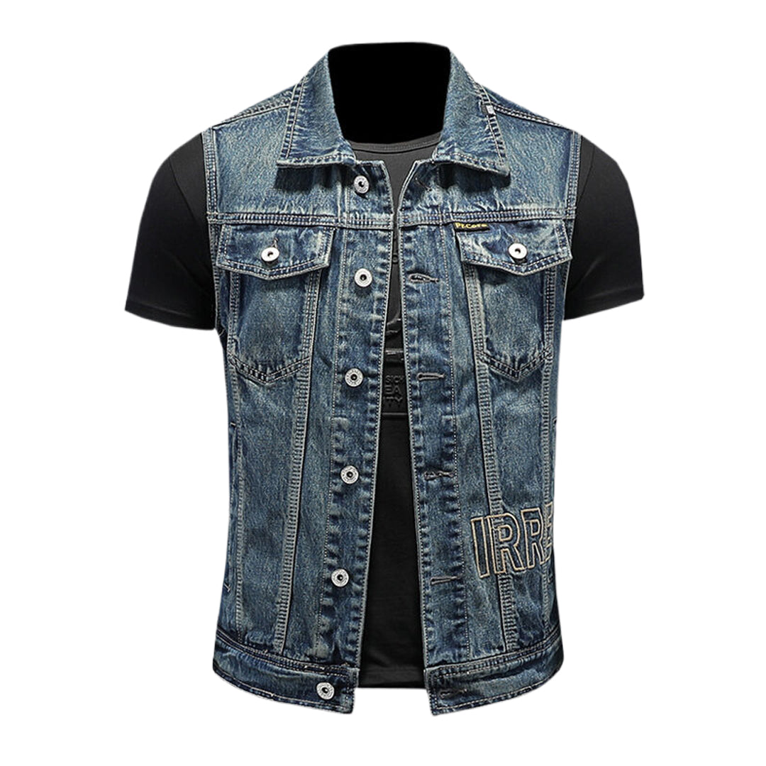 New-DSQ2 24ss cowboy Denim vest