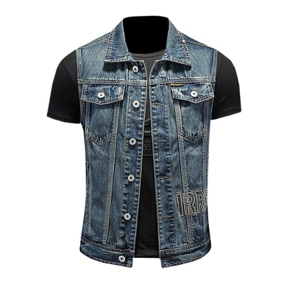 New-DSQ2 24ss cowboy Denim vest