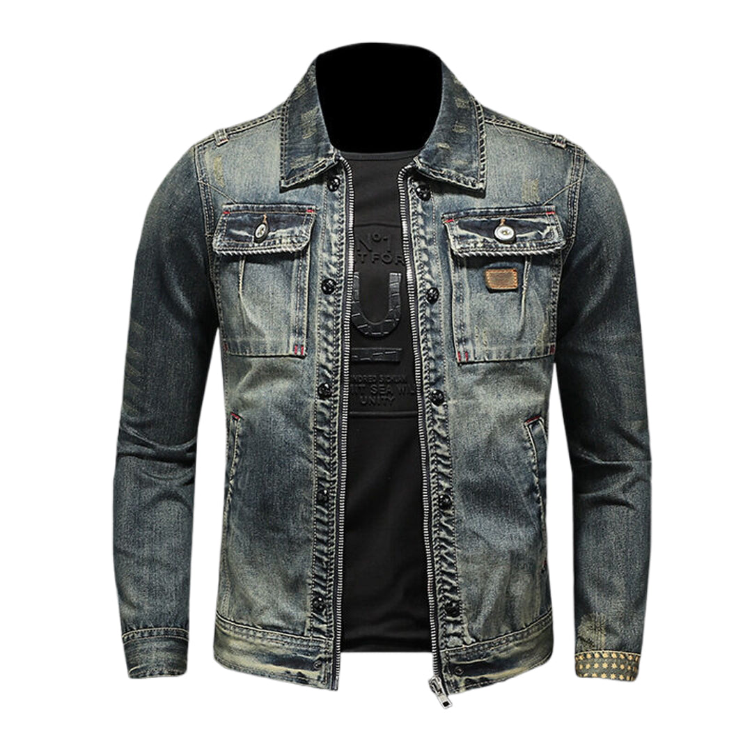 New-DSQ2 2024ss Retro Denim Jacket