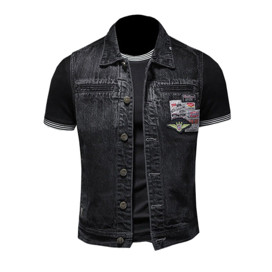 New-DSQ2 24ss cowboy Denim vest