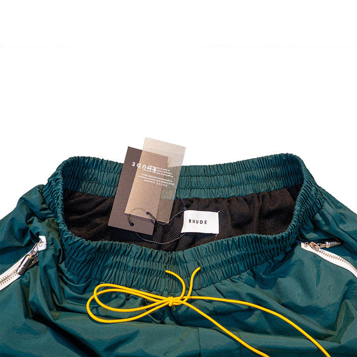 Rhude RH Logo Shorts Green