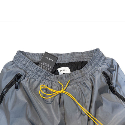 Rhude Reflective Shorts Grey