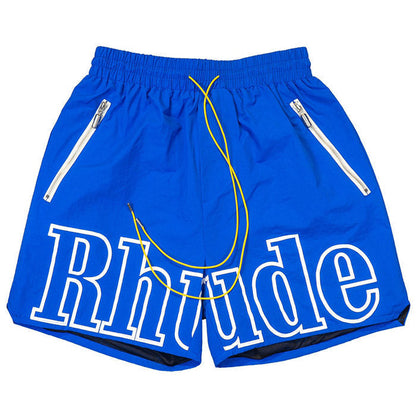 Rhude RH Logo Shorts Blue