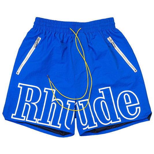 Rhude RH Logo Shorts Blue