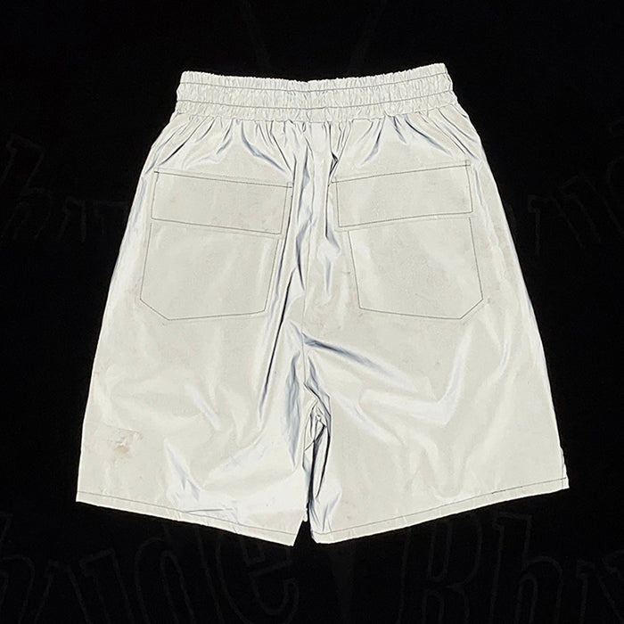Rhude Reflective Shorts Grey