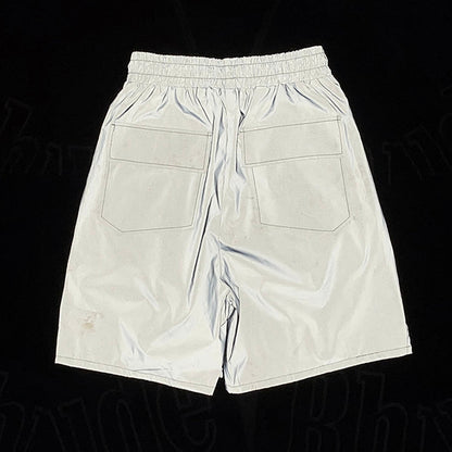 Rhude Reflective Shorts Grey