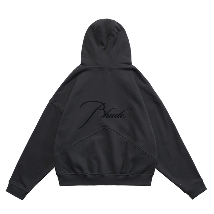 RHUDE Capsule Embroidered Zip Hoodie