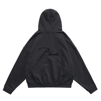 RHUDE Capsule Embroidered Zip Hoodie
