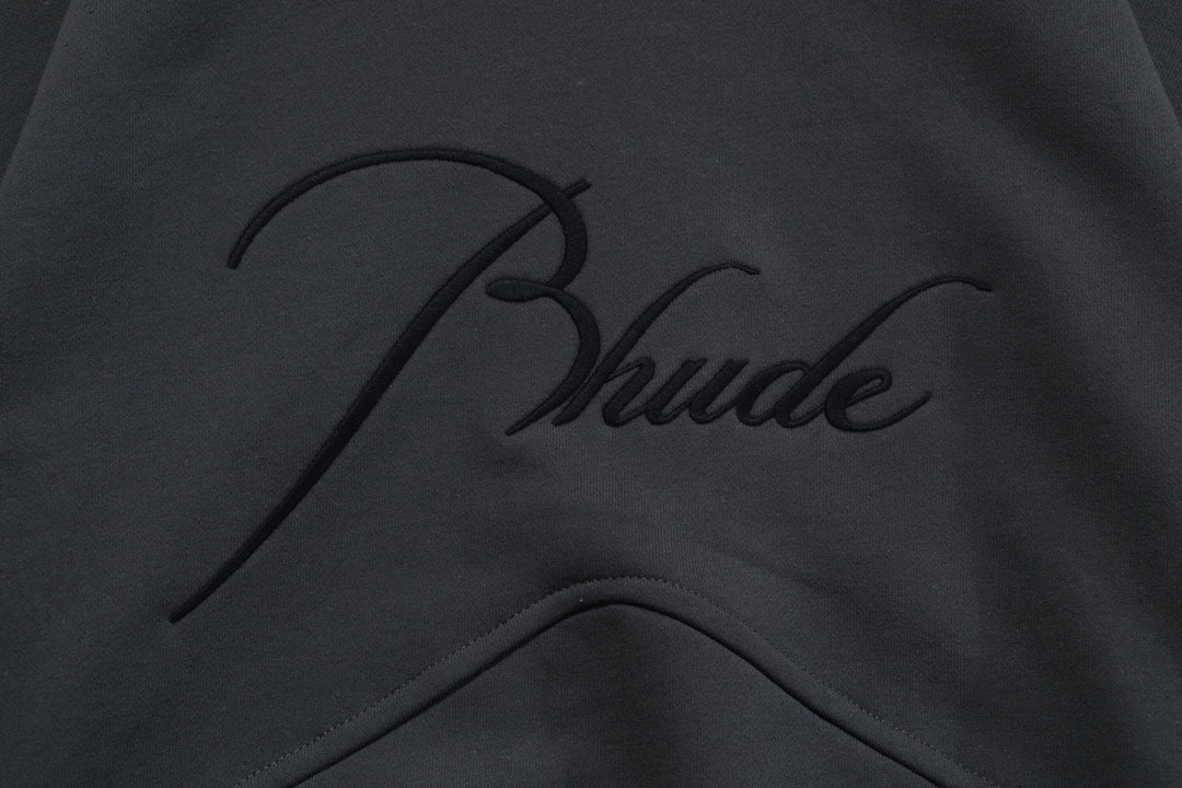 RHUDE Capsule Embroidered Zip Hoodie