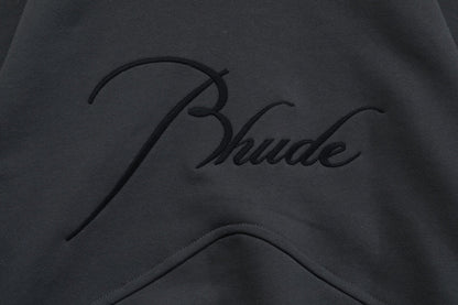 RHUDE Capsule Embroidered Zip Hoodie
