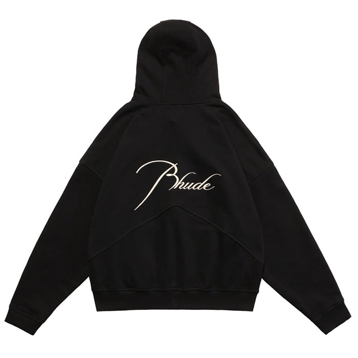 RHUDE Capsule Embroidered Zip Hoodie