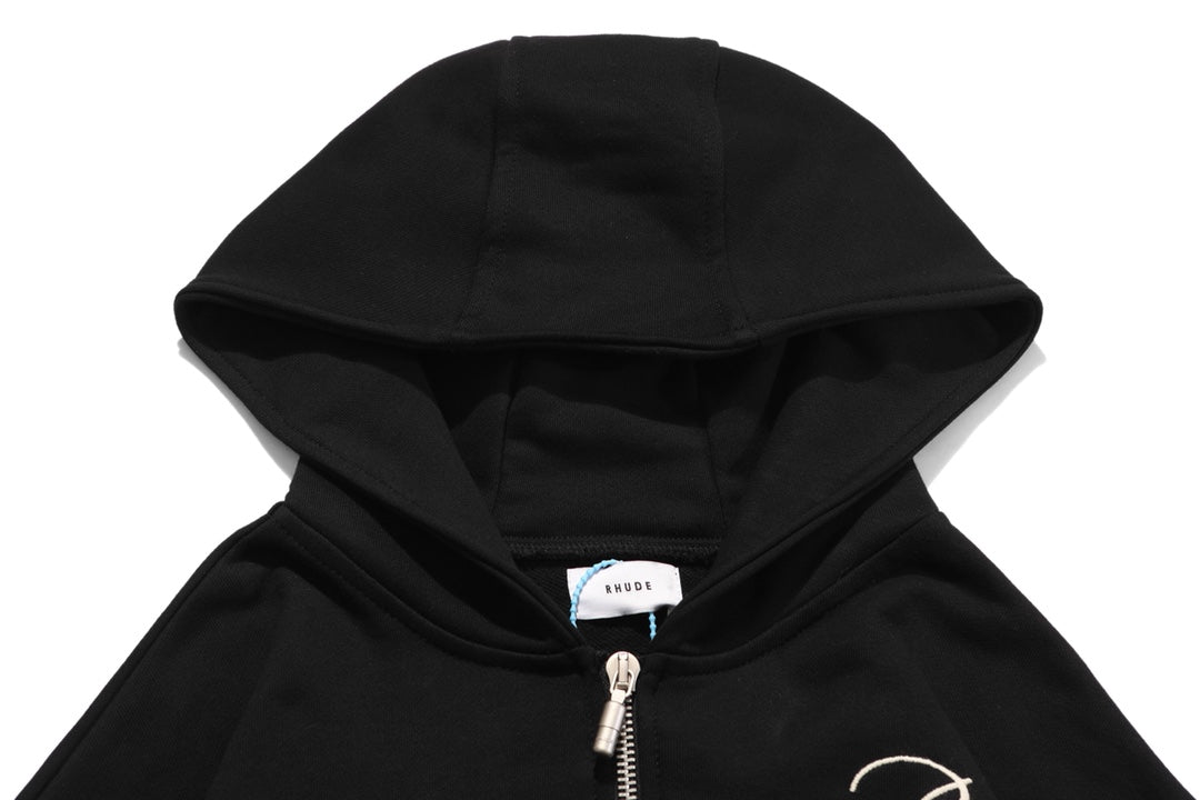 RHUDE Capsule Embroidered Zip Hoodie