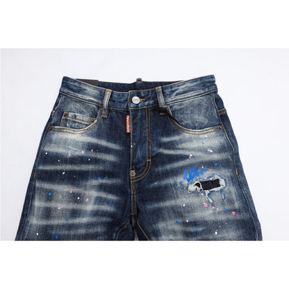 New-DSQ2 Personalized inkjet jeans
