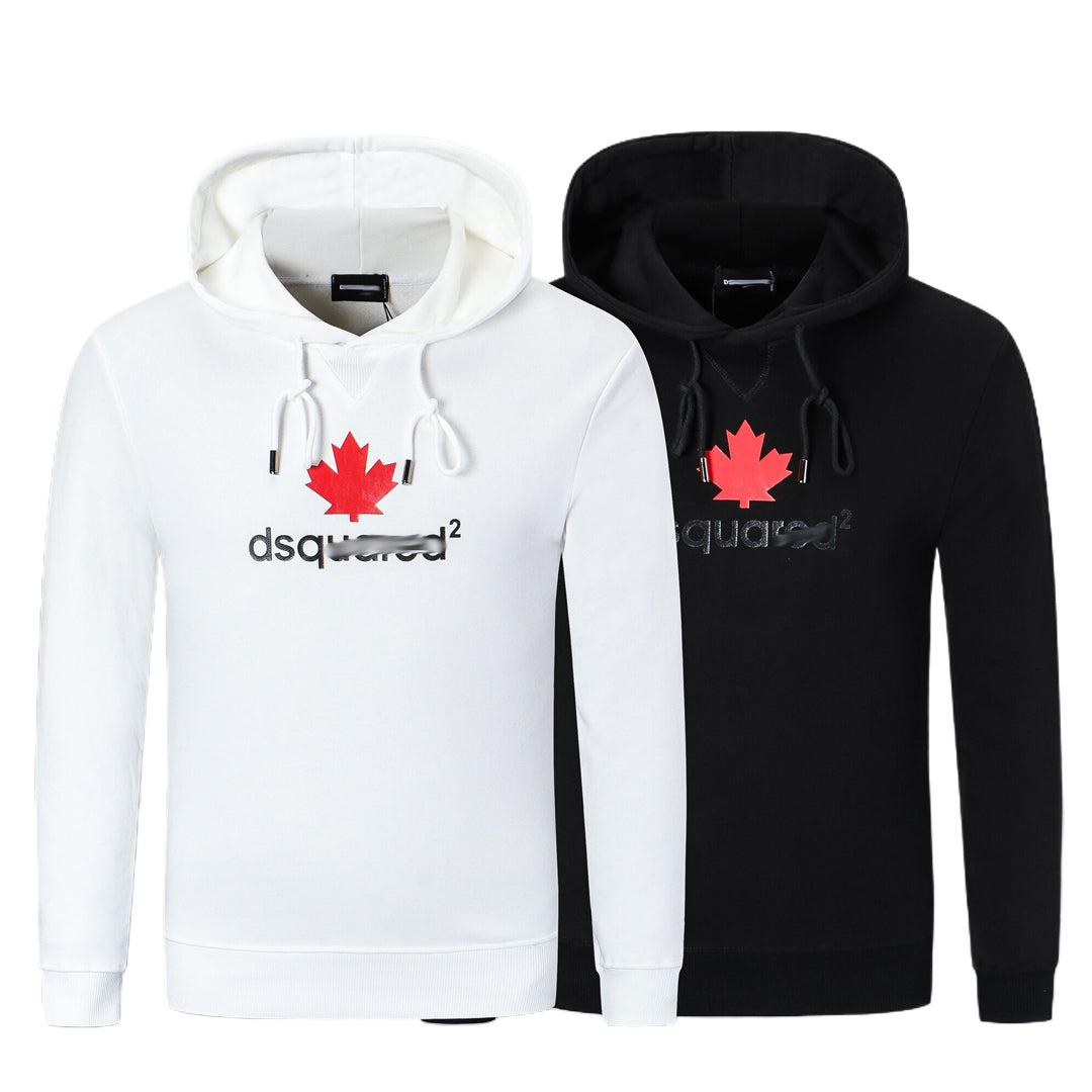 New-DSQ2 24ss Printing Maple Leaf Hoodie