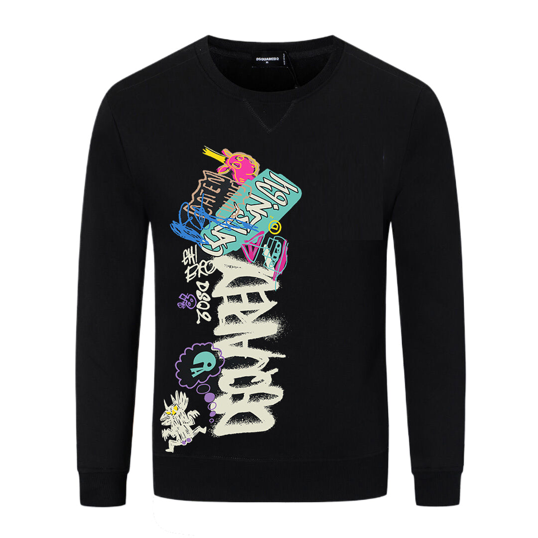 New-DSQ2 2024ss Printing Sweatshirt