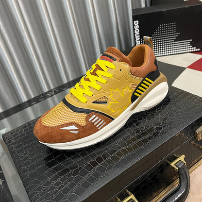 NEW-DSQ2 Couple Leather sneakers
