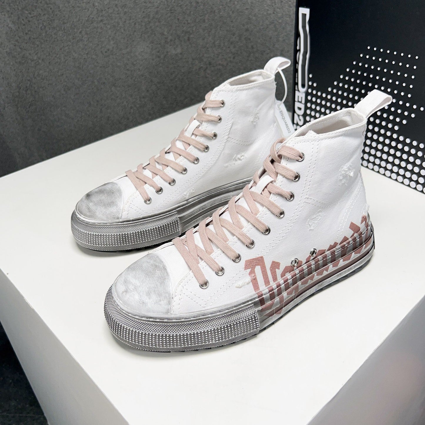 NEW-DSQ2 2025ss Canvas shoes