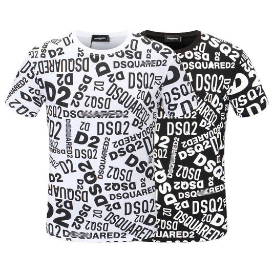 New-D2 Print 2025ss  Man T-shirt