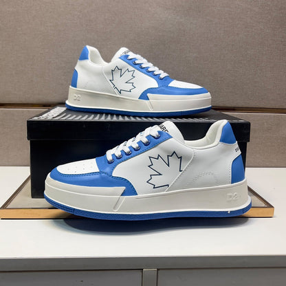 NEW-DSQ2 Leather sneakers