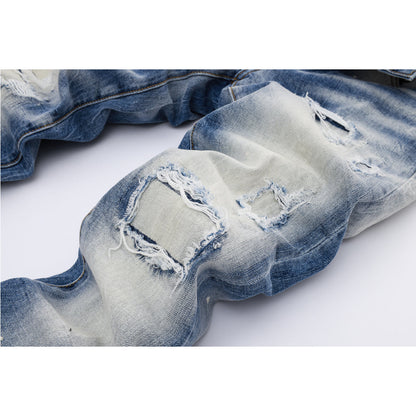 New-DSQ2 Personality elastic personality jeans