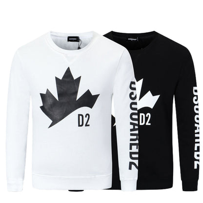 New-DSQ2 2024ss Maple Leaf sweatshirt
