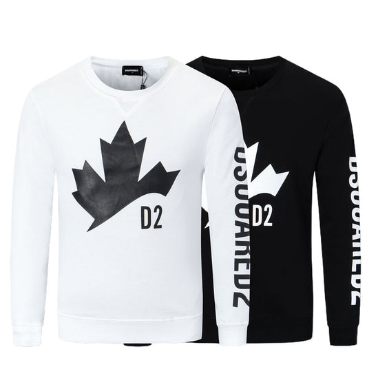 New-DSQ2 2024ss Maple Leaf sweatshirt
