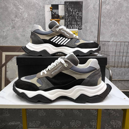 NEW-DSQ2 Leather sneakers