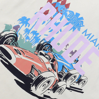 RHUDE Miami Grand Prix cotton T-shirt