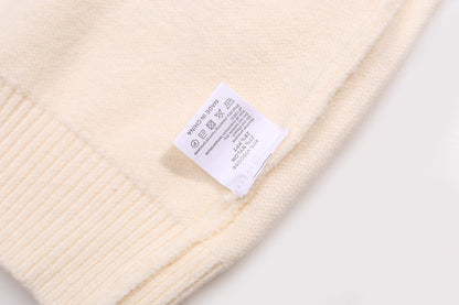 AMIRI Cotton V-Neck Bones Cardigan