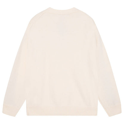 AMIRI Cotton V-Neck Bones Cardigan